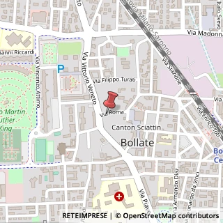 Mappa Via Roma, 8, 20021 Bollate, Milano (Lombardia)