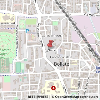 Mappa Via Roma, 15, 20021 Bollate, Milano (Lombardia)