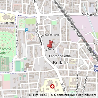 Mappa Via Roma, 12, 20021 Bollate, Milano (Lombardia)