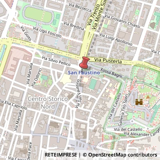 Mappa Via San Faustino, 70, 25122 Brescia, Brescia (Lombardia)