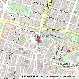 Mappa Via San Faustino, 35, 25122 Brescia, Brescia (Lombardia)