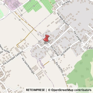 Mappa Via Campile, 202, 13878 Candelo, Biella (Piemonte)