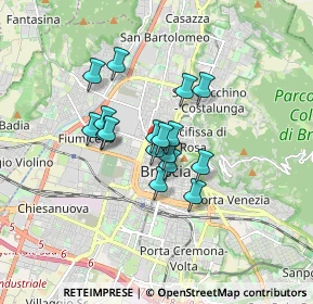 Mappa Via Nino Bixio, 25122 Brescia BS, Italia (1.13353)