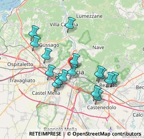 Mappa Via Nino Bixio, 25122 Brescia BS, Italia (6.585)