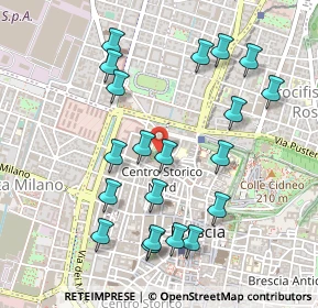 Mappa Via Nino Bixio, 25122 Brescia BS, Italia (0.5165)
