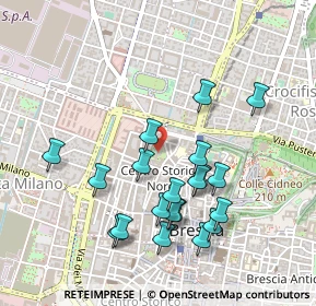 Mappa Via Nino Bixio, 25122 Brescia BS, Italia (0.4705)