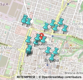 Mappa Via Nino Bixio, 25122 Brescia BS, Italia (0.394)