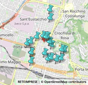 Mappa Via Nino Bixio, 25122 Brescia BS, Italia (0.729)