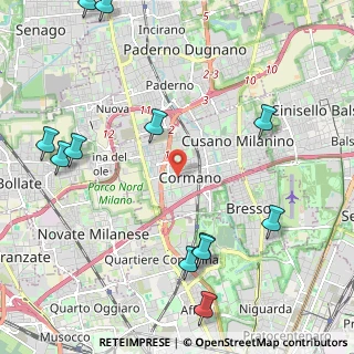 Mappa , 20032 Cormano MI, Italia (2.84417)