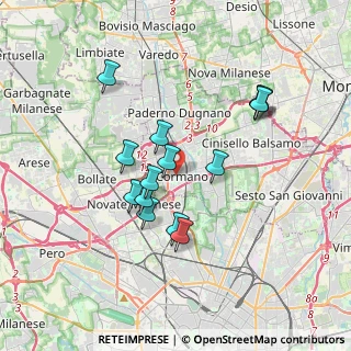Mappa , 20032 Cormano MI, Italia (3.13929)