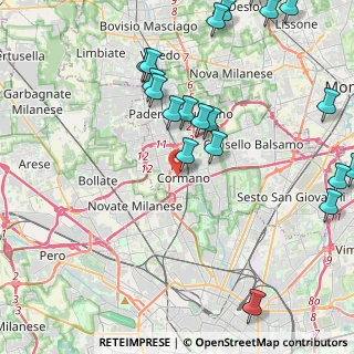 Mappa , 20032 Cormano MI, Italia (5.356)