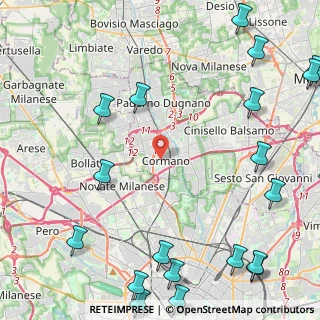 Mappa , 20032 Cormano MI, Italia (6.849)