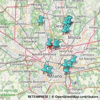Mappa , 20032 Cormano MI, Italia (7.56625)