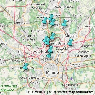 Mappa , 20032 Cormano MI, Italia (6.04167)