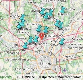 Mappa , 20032 Cormano MI, Italia (7.10067)