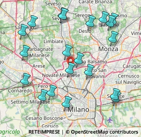 Mappa , 20032 Cormano MI, Italia (9.2135)