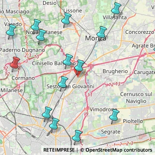 Mappa Sesto San Giovanni, 20099 Sesto San Giovanni MI, Italia (5.76267)