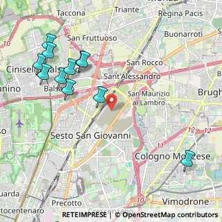 Mappa Sesto San Giovanni, 20099 Sesto San Giovanni MI, Italia (2.41818)