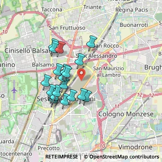 Mappa Sesto San Giovanni, 20099 Sesto San Giovanni MI, Italia (1.568)