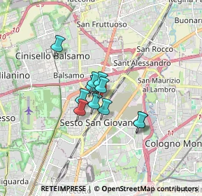 Mappa Via Francesco Petrarca, 20099 Sesto San Giovanni MI, Italia (1.03182)