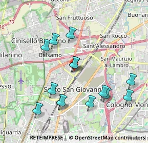 Mappa Via Francesco Petrarca, 20099 Sesto San Giovanni MI, Italia (1.96643)
