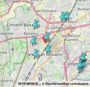 Mappa Via Francesco Petrarca, 20099 Sesto San Giovanni MI, Italia (2.39583)