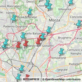 Mappa Via Giovanni Boccaccio, 20099 Sesto San Giovanni MI, Italia (6.272)