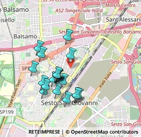 Mappa Via Francesco Petrarca, 20099 Sesto San Giovanni MI, Italia (0.8035)