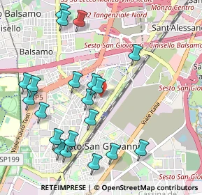 Mappa Via Francesco Petrarca, 20099 Sesto San Giovanni MI, Italia (1.135)