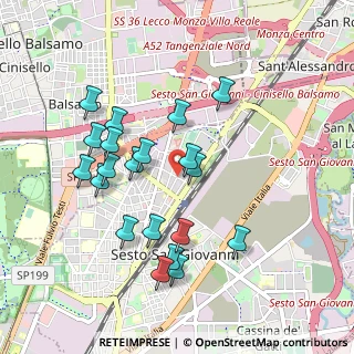 Mappa Via Giovanni Boccaccio, 20099 Sesto San Giovanni MI, Italia (0.9145)