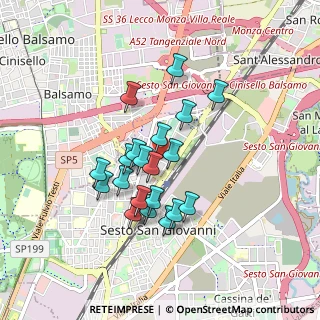 Mappa Via Giovanni Boccaccio, 20099 Sesto San Giovanni MI, Italia (0.7165)