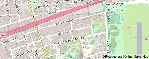 Mappa Bresso