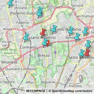 Mappa Vicolo Ticino, 20091 Bresso MI, Italia (2.61538)