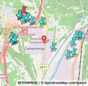 Mappa Località Camporeggio, 37010 Cavaion Veronese VR, Italia (1.2915)