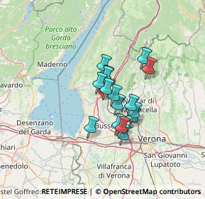 Mappa Località Camporeggio, 37010 Cavaion Veronese VR, Italia (8.72625)