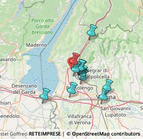 Mappa Località Camporeggio, 37010 Cavaion Veronese VR, Italia (9.96182)