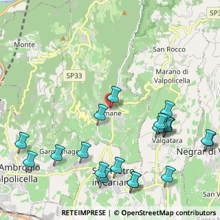 Mappa Via Isola, 37022 Fumane VR, Italia (2.737)
