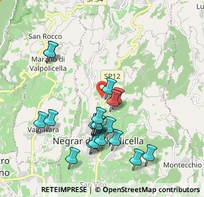 Mappa Via Ca' Righetto, 37024 Negrar di Valpolicella VR, Italia (1.8885)