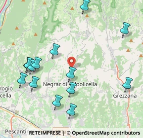 Mappa Via Ca' Righetto, 37024 Negrar di Valpolicella VR, Italia (4.685)