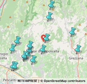 Mappa Via Ca' Righetto, 37024 Negrar di Valpolicella VR, Italia (4.68938)