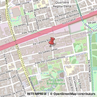 Mappa Via Ticino, 5, 20091 Bresso, Milano (Lombardia)