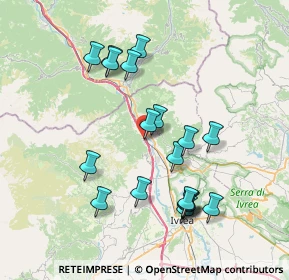 Mappa Via Roma, 10010 Tavagnasco TO, Italia (7.37789)