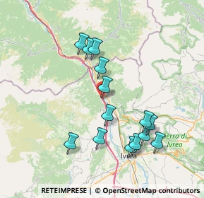 Mappa Via Roma, 10010 Tavagnasco TO, Italia (7.31714)