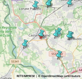 Mappa Strada Provinciale 34 - ang, 20022 Castano Primo MI, Italia (4.63909)