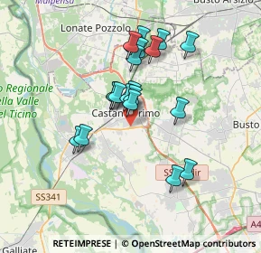 Mappa Strada Provinciale 34 - ang, 20022 Castano Primo MI, Italia (2.956)