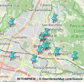 Mappa Via della Rocca, 25122 Brescia BS, Italia (1.79909)