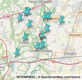 Mappa Viale Martesana, 20062 Cassano d'Adda MI, Italia (3.52)