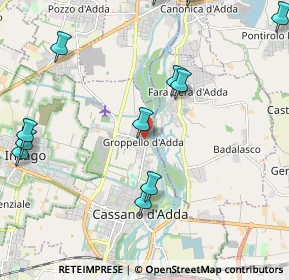 Mappa Viale Martesana, 20062 Cassano d'Adda MI, Italia (2.74385)
