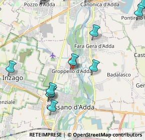 Mappa Viale Martesana, 20062 Cassano d'Adda MI, Italia (2.914)