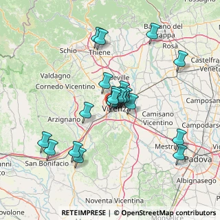 Mappa Via Konrad Adenauer, 36100 Vicenza VI, Italia (13.175)